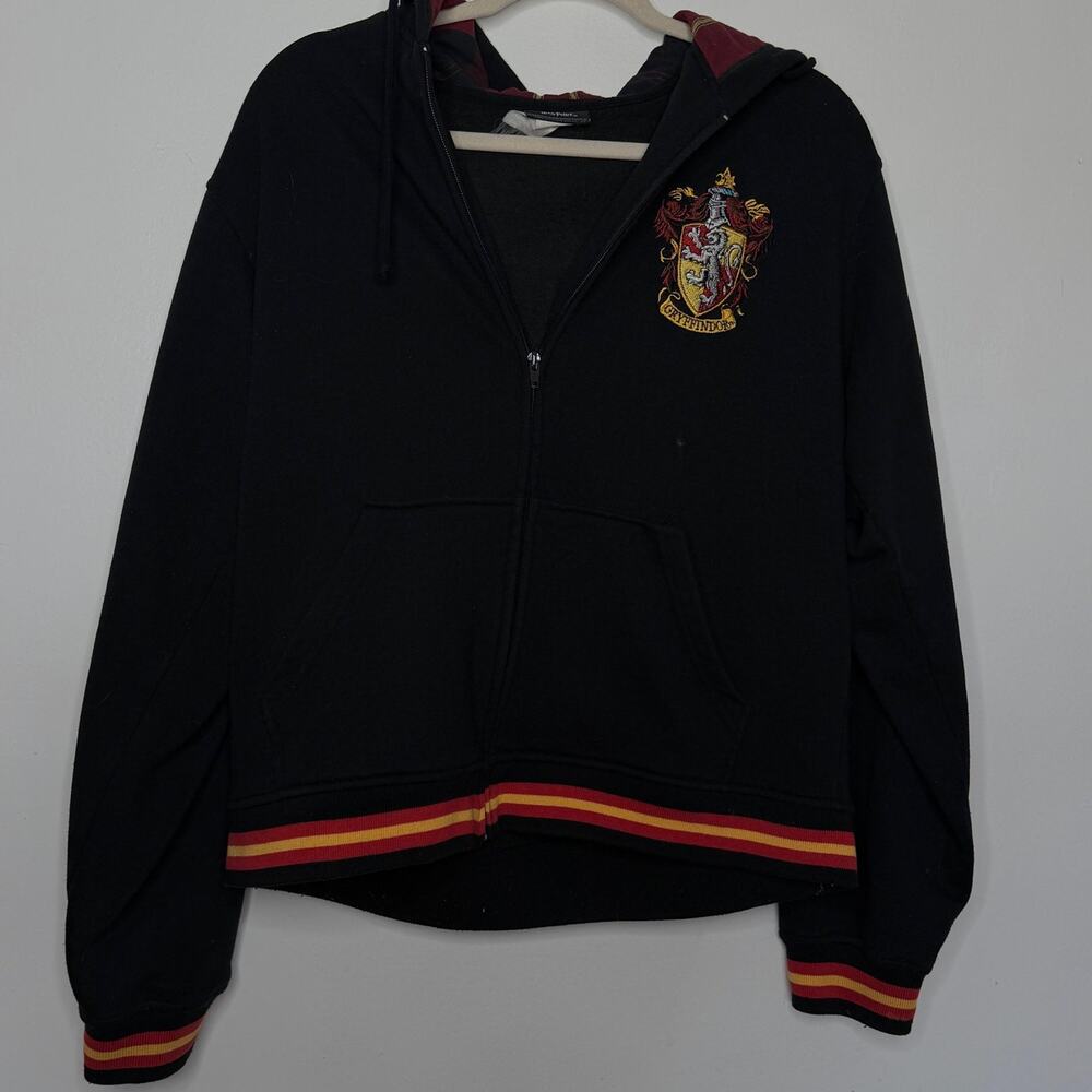 Official Harry Potter Gryffindor Crest Zip Hoodie – Size S